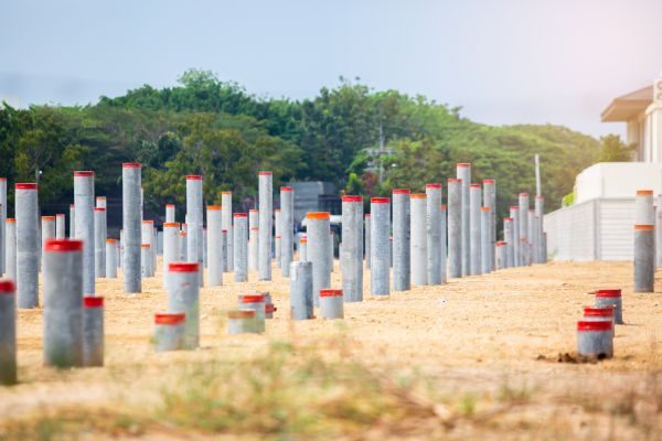Cost of Concrete Pile Installation in Wylie