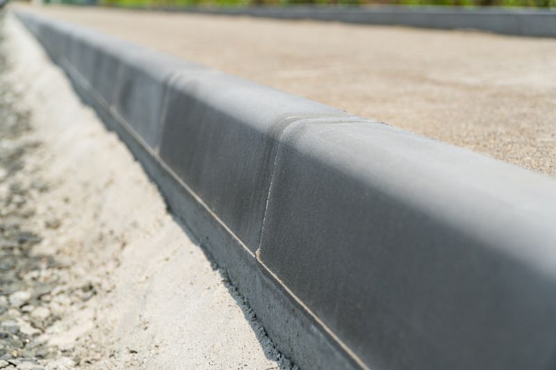 Cement Edging Installation