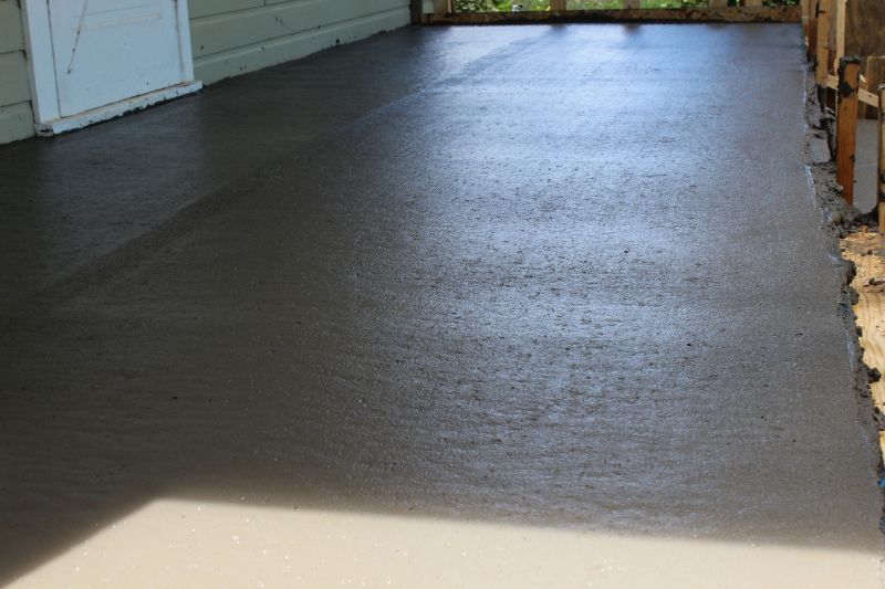Porch Concrete Installation
